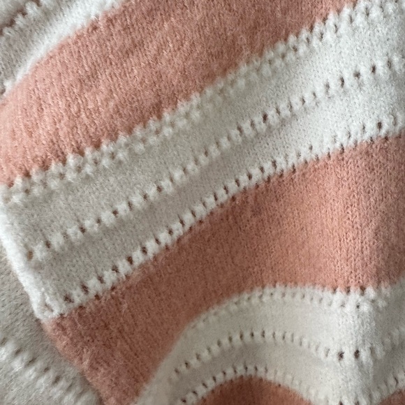 FRNCH Striped knit Sweater Size M\L - Picture 4 of 4